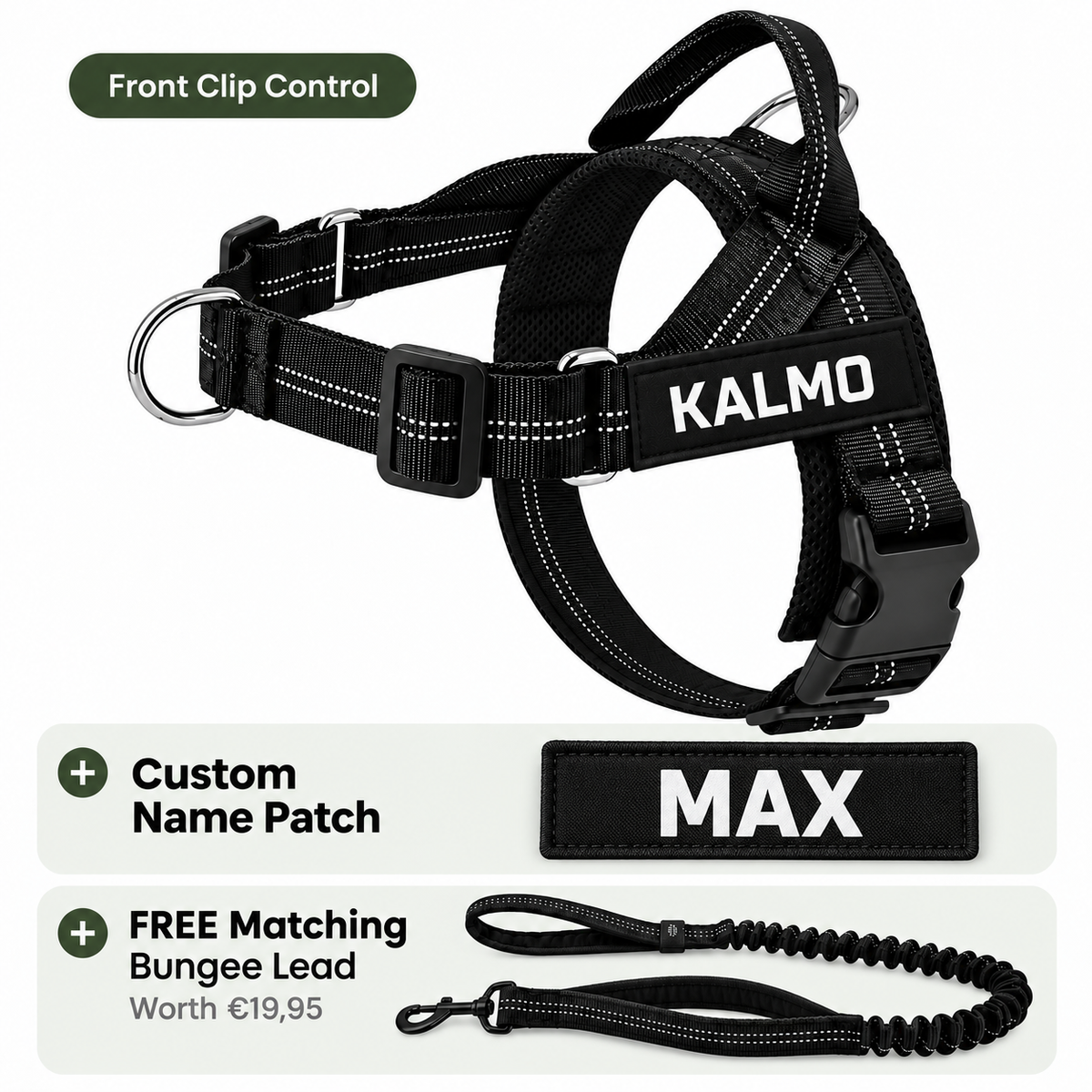 Kalmo Personalized Harness + Lead